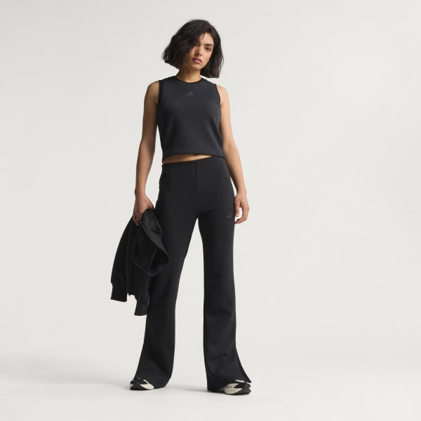 Nero Pantaloni svasati Soft Lux