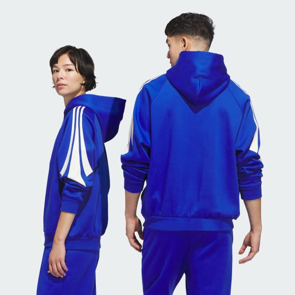 adidas F24 Kansas Mens Hoodie - Blue | Free Shipping with adiClub