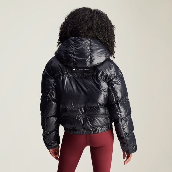 Black adidas by Stella McCartney TrueNature Short Padded Winter Jacket