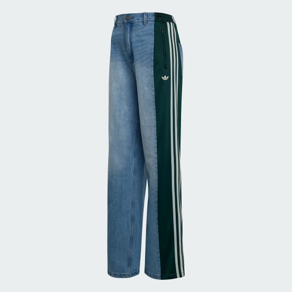 Bla adidas Originals Athletic Dept Denim Firebird bukser