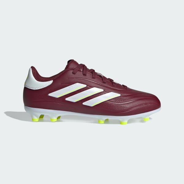 Burgundy Copa Pure II League Firm Ground Boots