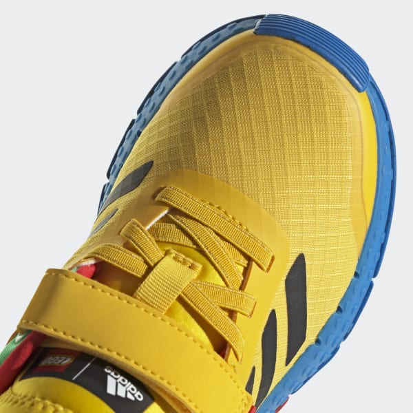Yellow adidas DNA x LEGO® Elastic Lace and Top Strap Shoes