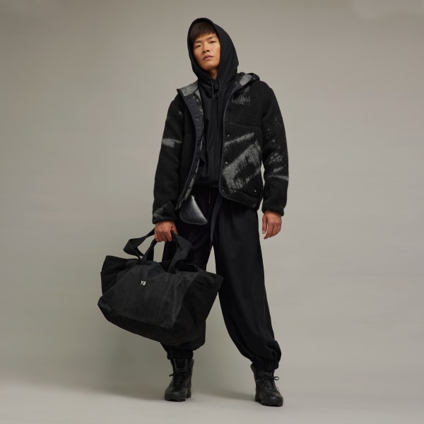 Negro Chaqueta Y-3 Fuzzy Fleece