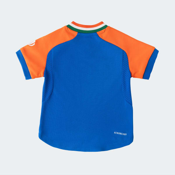 adidas INDIA CRICKET T20 REPLICA JERSEY KIDS INFANT Blue adidas India
