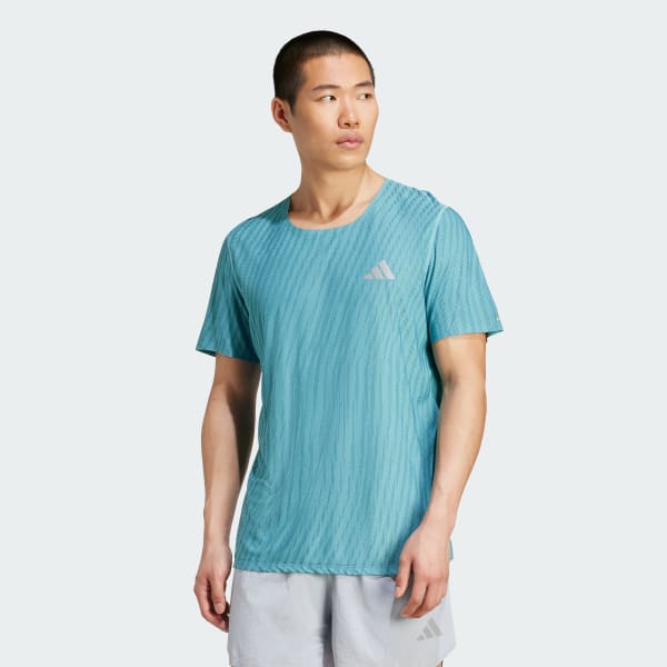 Turkis Adi365 Running CLIMACOOL+ T-skjorte