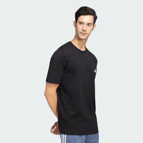 Black adidas Logo Tee