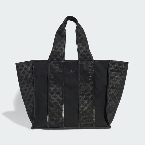 adidas Monogram Mesh Canvas Shopper Bag Black adidas Singapore