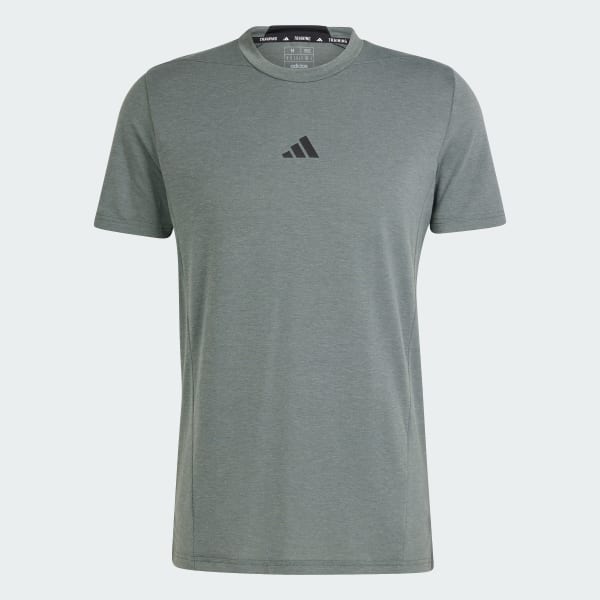 Grey Designed for Training Workout Tee