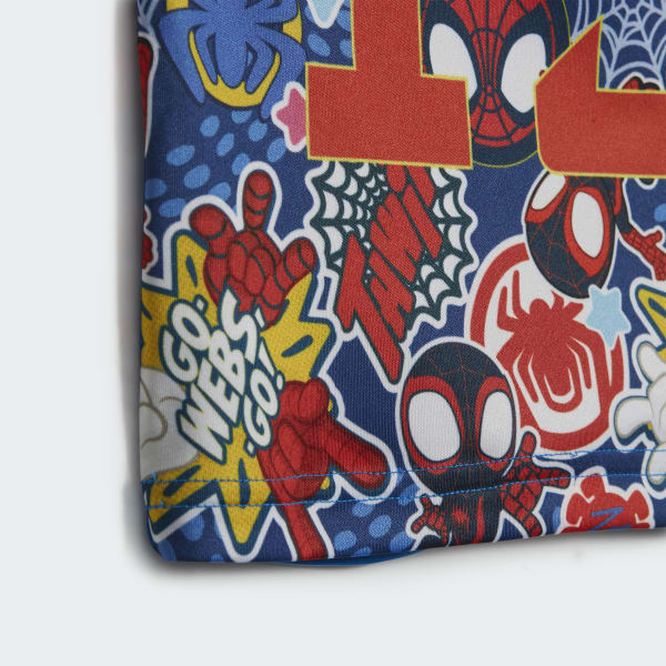 Blue adidas x Marvel's Spider-Man Summer Set