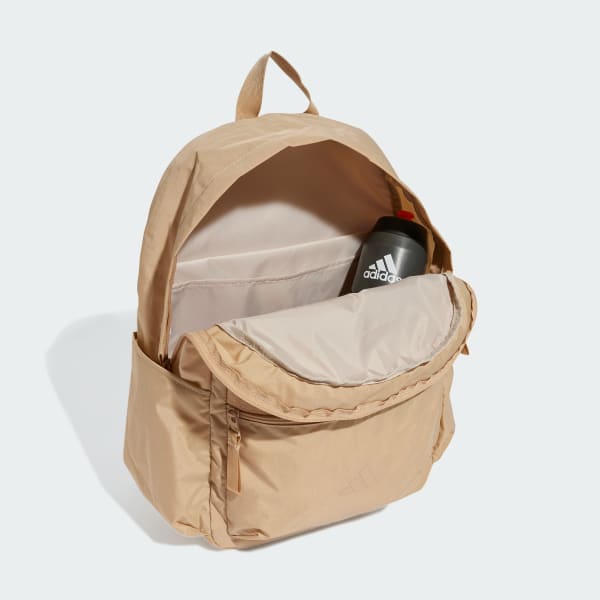 Brown adidas 3 Bar Logo Backpack