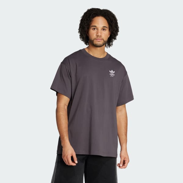 Grijs Tennis Club GFX Oversized T-shirt