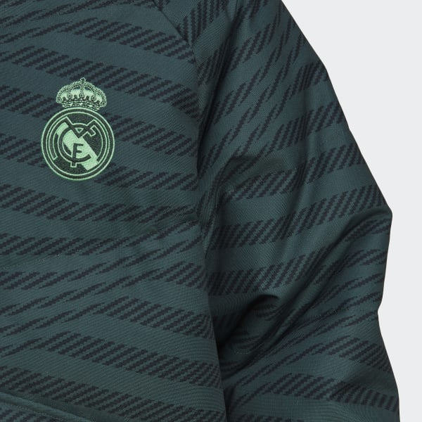 Black Real Madrid Down Jacket