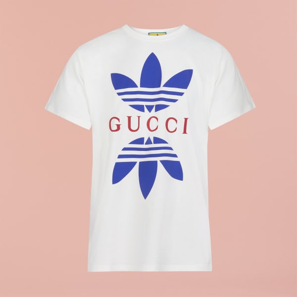 Blanco Playera adidas x Gucci de Algodón BUI41