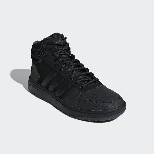 Loaded tit Udvinding adidas Hoops 2.0 Mid Shoes - Black | adidas Turkey