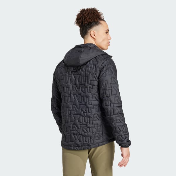 Negro Chaqueta Térmica con Capucha Terrex Xperior PrimaLoft Loose Fill