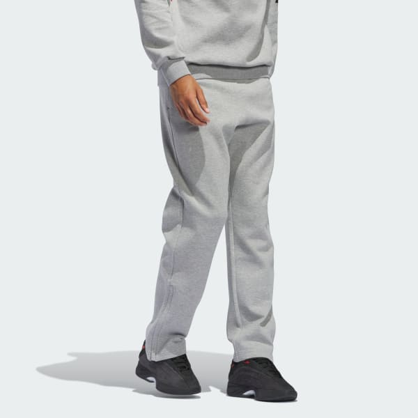 Grey adidas Basketball Spacer Track Pants (Gender Neutral)