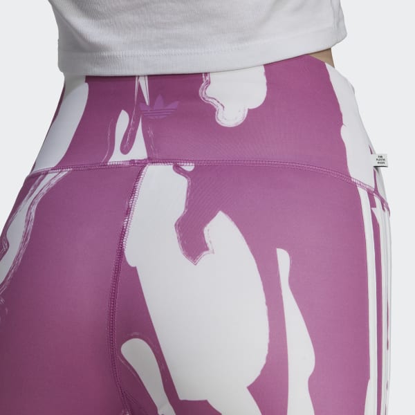 fialová 7/8 Leggings QD235