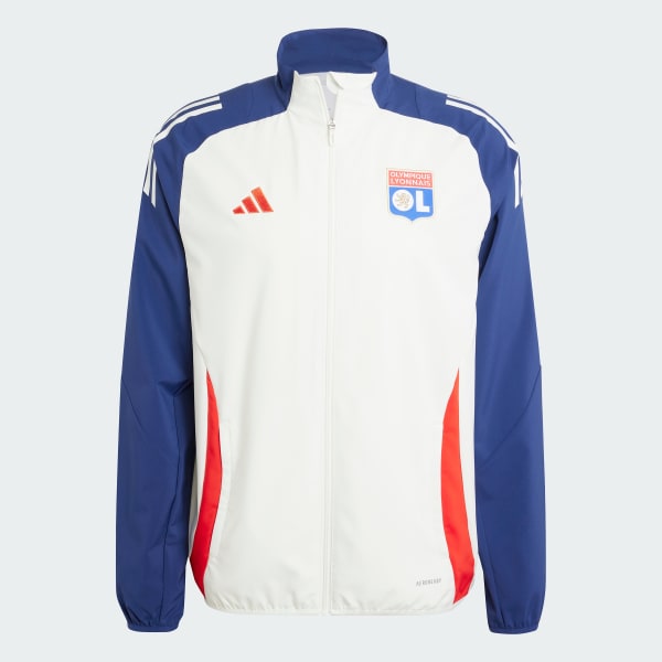 Bianco Giacca da rappresentanza Tiro 24 Olympique Lyonnais