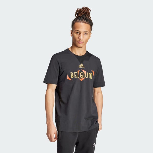 Negro Camiseta UEFA EURO24™ Bélgica