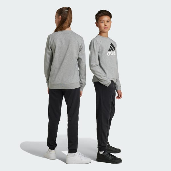 Grey Essentials Big Logo French Terry Joggers Set Kids