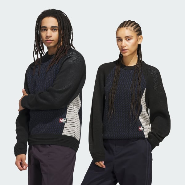 vícebarevná Svetr Shmoofoil Fully Fashioned Crewneck