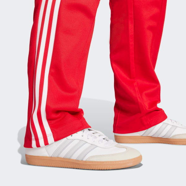 adidas Beckenbauer Track Pants - Red | Free Shipping with adiClub