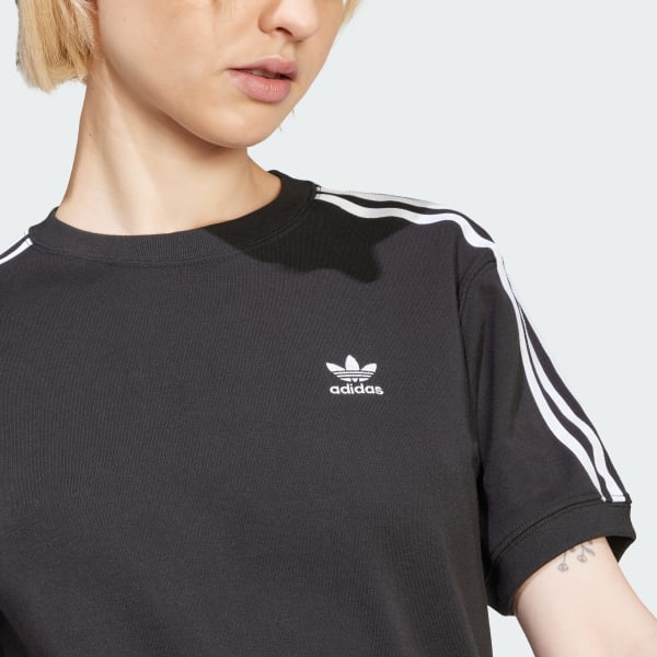 Adidas tee outlet 3 stripes
