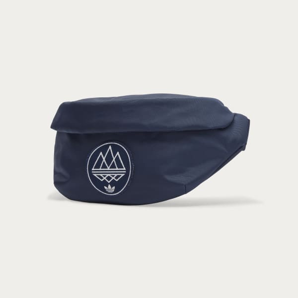 【ballaholic】Logo Zip Pocket Gymsack navy ST_10_SPZL_Hip_Bag_Blue_JV6758