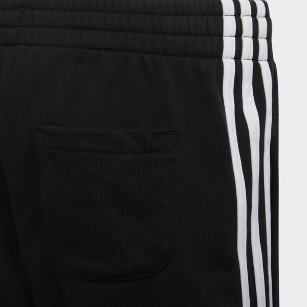 Czerń Essentials 3-Stripes Shorts HY105