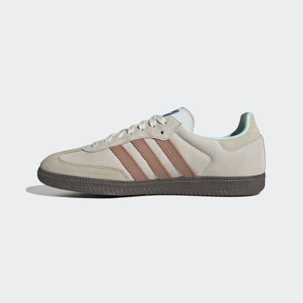Adidas originals samba suede-trimmed ostrich-effect leather sneakers deals