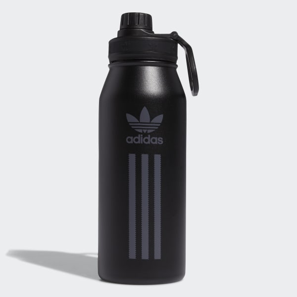 adidas water bottle black