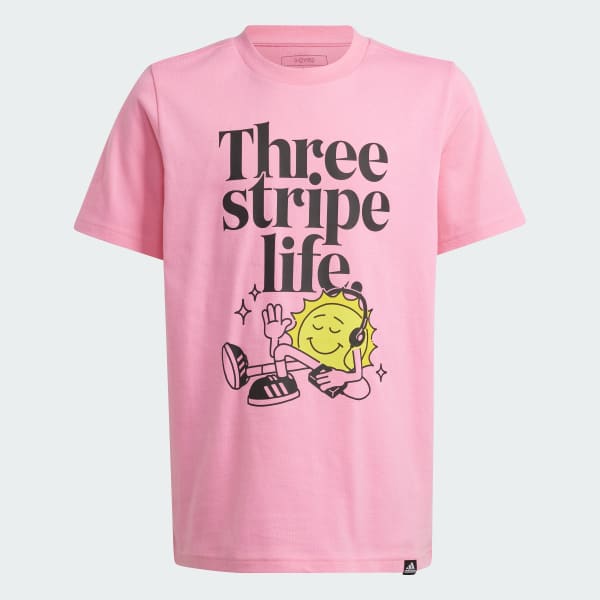 Pink Positivity Table Graphic Tee
