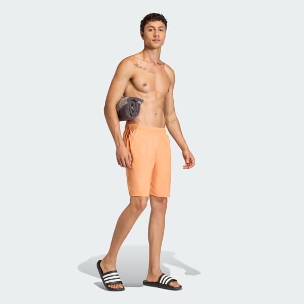 Naranja Shorts de natación de 20 cm