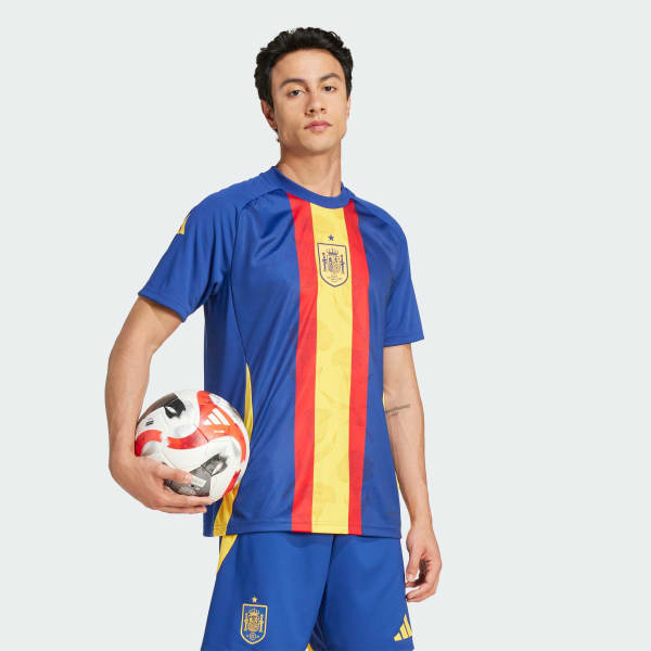 Azul Camisa Pré-jogo Espanha