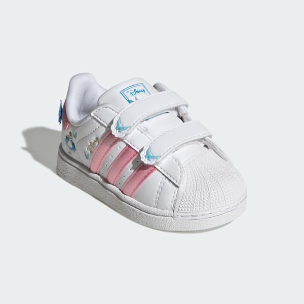 Hvid ADIDAS DISNEY SUPERSTAR II COMFORT CLOSURE SHOES