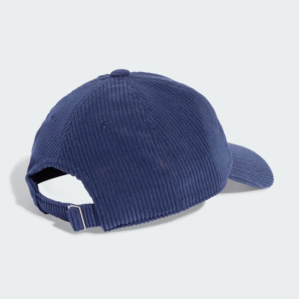 blauw Corduroy Honkbalpet