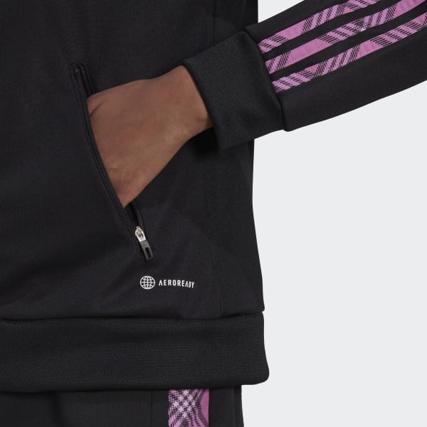 Svart Tiro Track Jacket TC094