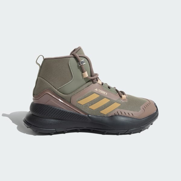Green TERREX IRON TREKKING SHOES