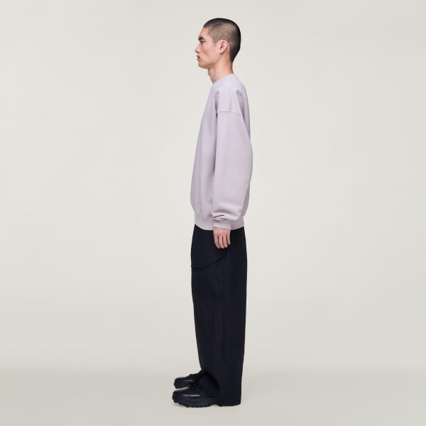 Brun Y-3 Brushed Terry Crew Sweatshirt