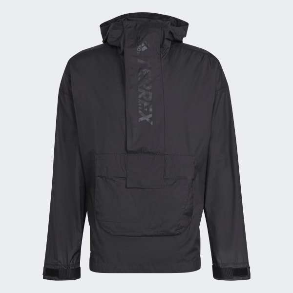 Svart Terrex Wind Anorak