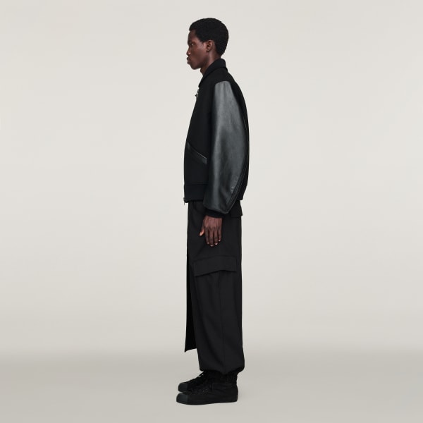 Y-3 LETTERMAN JKT ブラック Y-3（ワイスリー）の「LETTERMAN JKT（ブルゾン）」 - WEAR