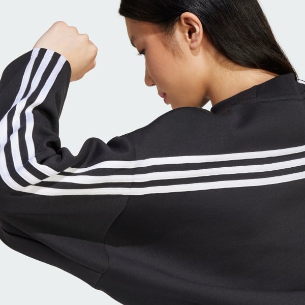 adidas Future Icons 3 Stripes Sweatshirt Black adidas Thailand