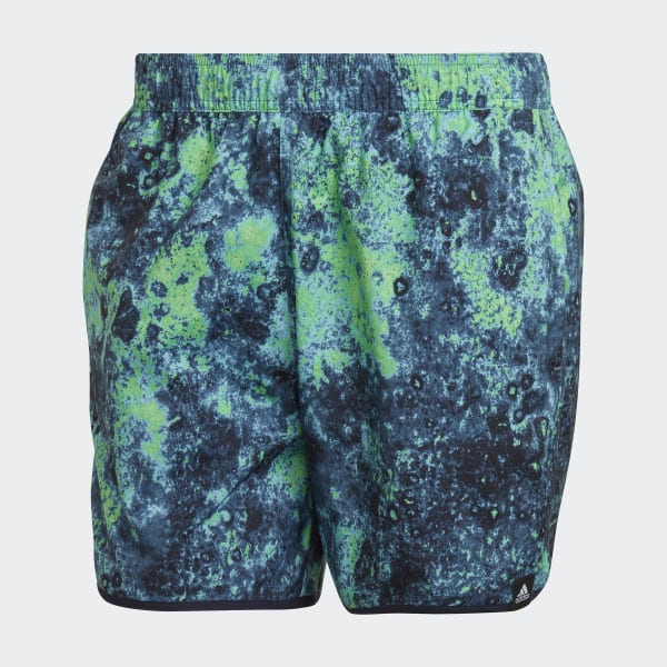 modrá Plavecké šortky Short Length Melting Salt Reversible CLX L5334