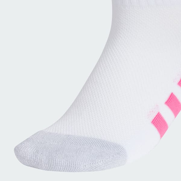 Adidas Athletic Cushioned 6-Pack Quarter Socks Kids GLOBAL SHIPPING
