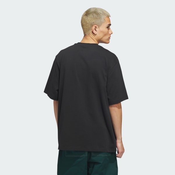 Noir T-shirt Skateboarding x Mark Gonzales Logo