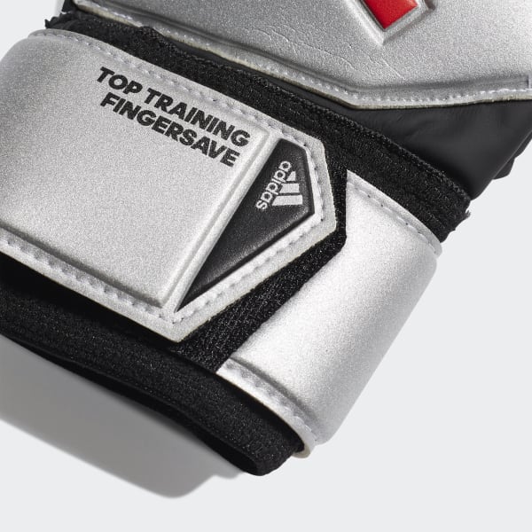 Silver Predator Top Training Fingersave Gloves FXG64