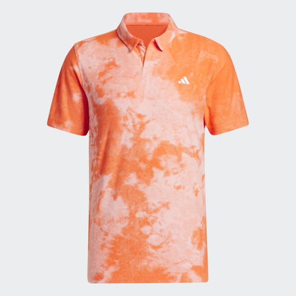Orange Made To Be Remade 노버튼 자카드 셔츠