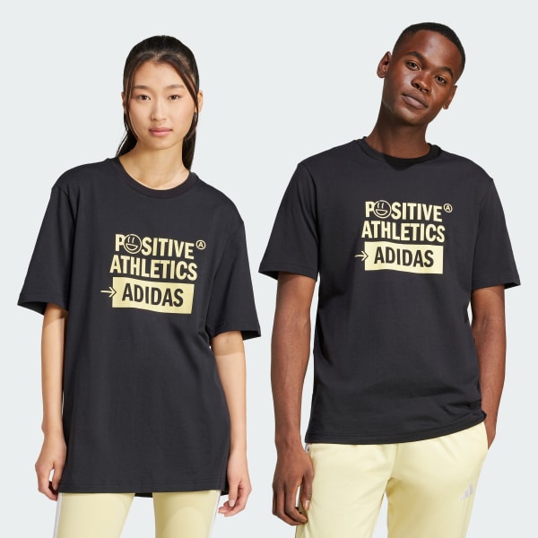Negro Polera Lounge Verbiage Estampada
