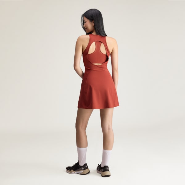 Brązowy adidas by Stella McCartney Training Dress