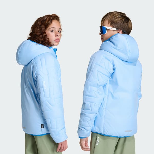 Azul Casaca Terrex Xperior CLIMAWARM Acolchada para Niños